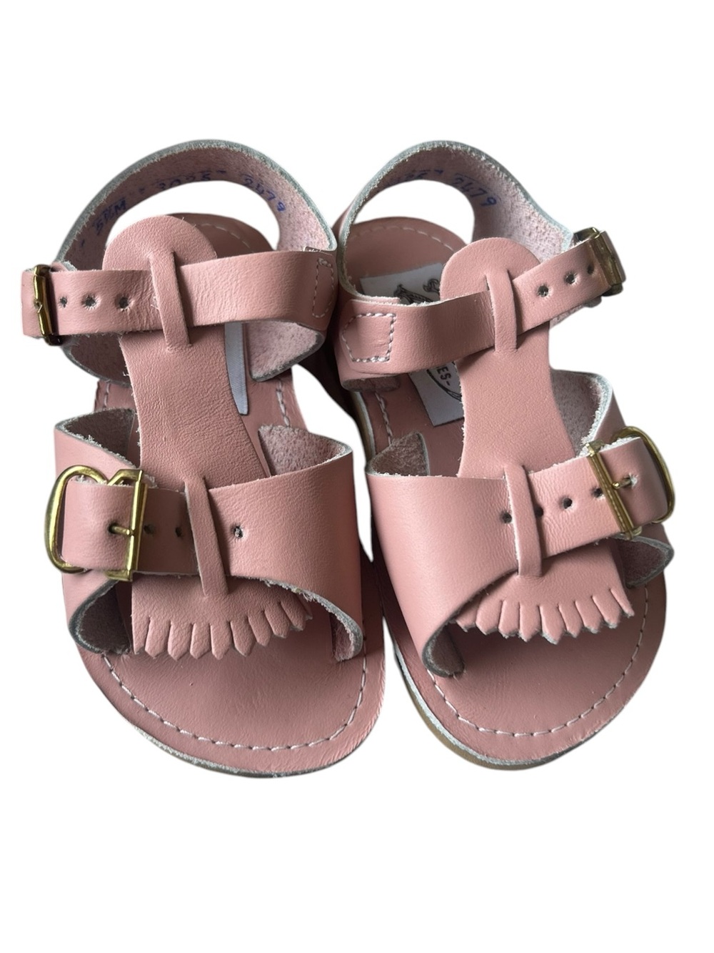 Zimmerman Toddler Stevie Sandal in Blush Pink Leather Fringe Sandals NEW 5.5